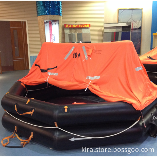 EC Approval Throwing Type Inflatable Life Raft